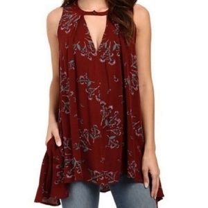 FREE PEOPLE Tree Swing Sleeveless Tunic